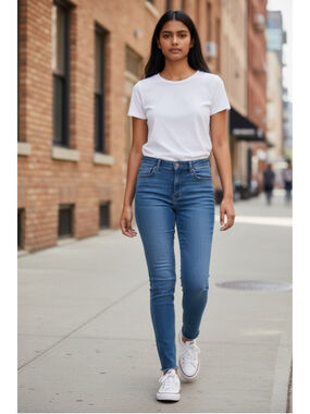 Women's Joe's Jeans Blue Skinny Jeans Size 26